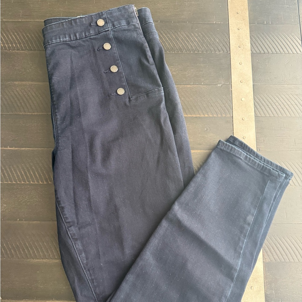 White House Black Market Dark Blue Jeans